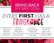 Amber Road Apple Press Bubblegum Cherry Limeade Cranberry Mango Enchanted Mist Eucalyptus Fresh Cut Grass Happy Birthday Huckleberry Heaven Jet, Set, Go! Juicy Peach Lemon Coconut Chiffon Lemons & Berries Maui Mist Orange Dreamsicle Peach à la Mode Perk Me Up Red Candy Apple Rio Beach Route 66 Serene Green Simply Lemon Surfer Chick Vanilla Suede