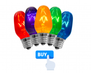 Buy Scentsy 15 watt colored bulbs