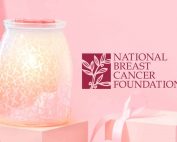 Scentsy's Hope, Strength & Love Warmer benefits National Breast Cancer Foundation
