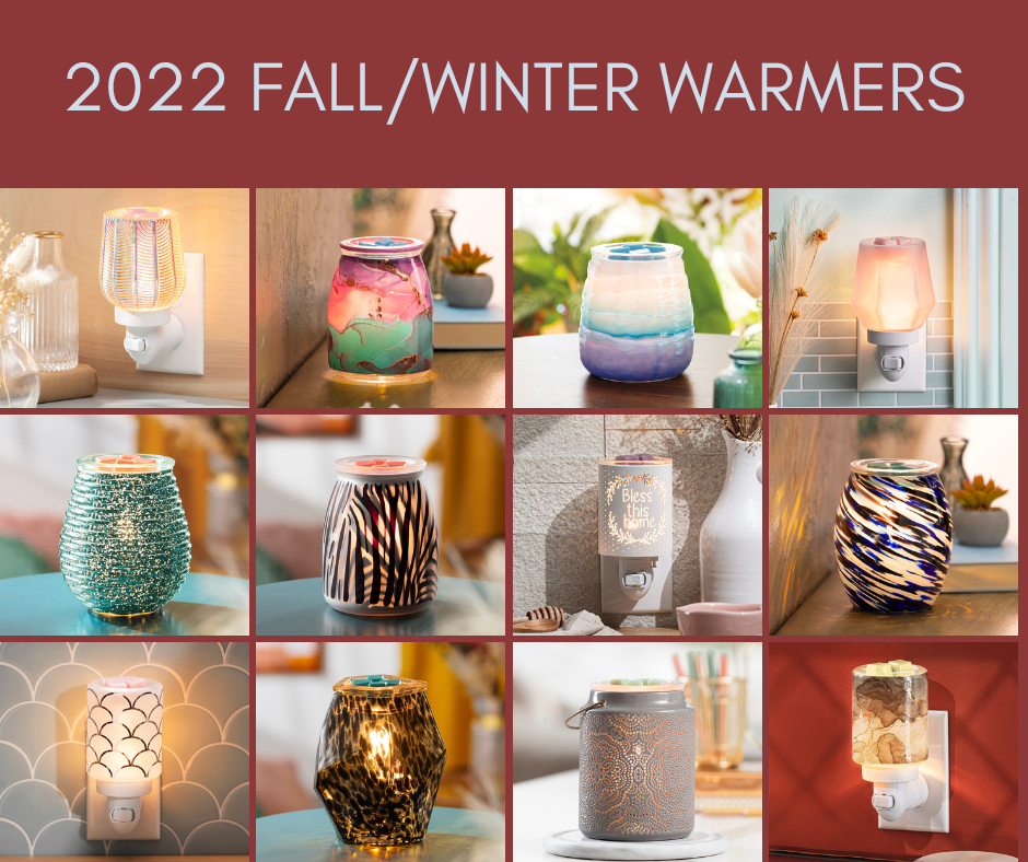 2022 Fall Winter Scentsy Warmers
