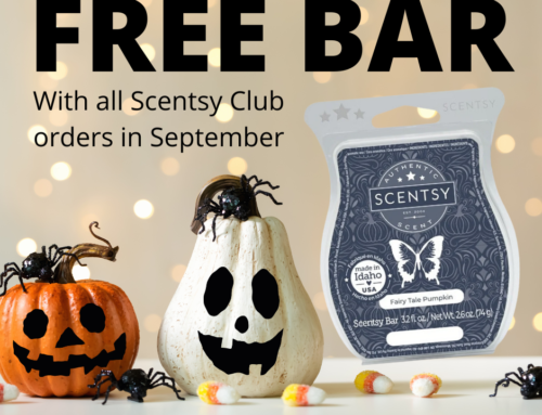 Scentsy Club Orders Receive a FREE Scentsy Bar in September